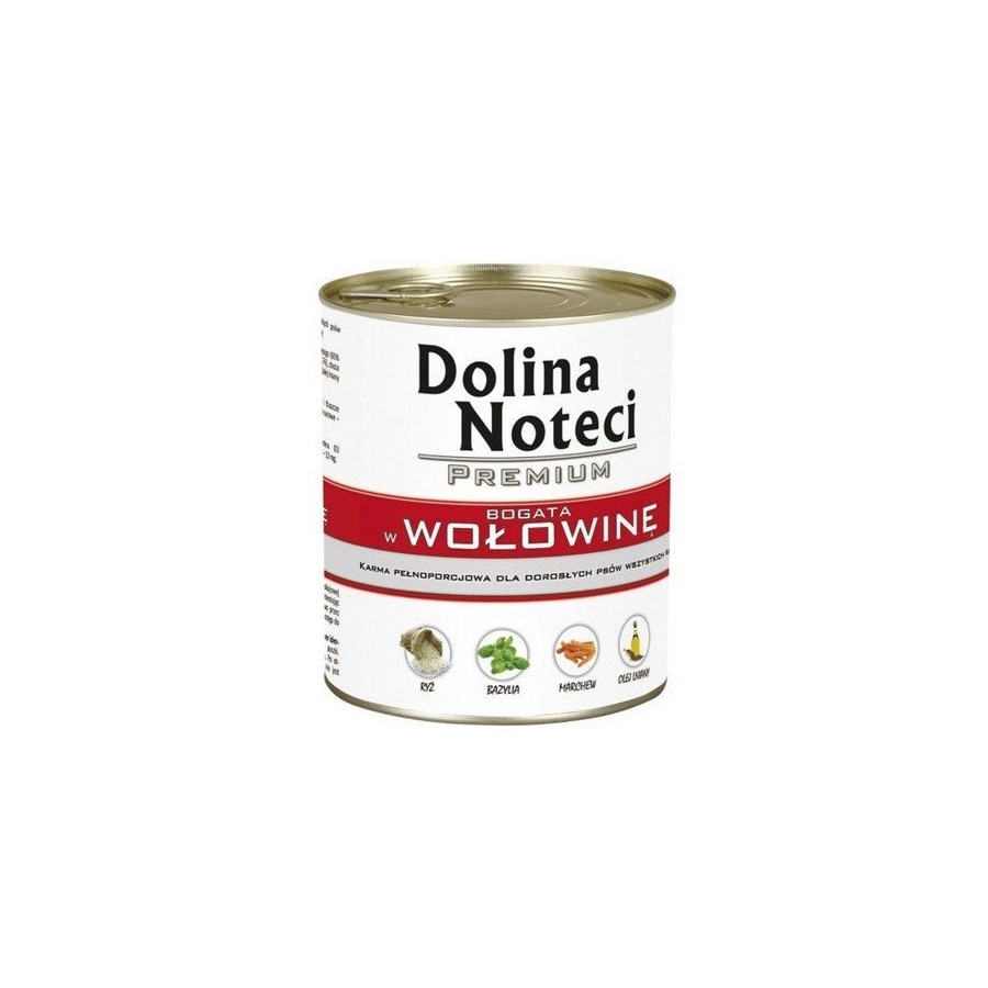 Dolina Noteci Premium Pies Wołowina puszka 400g