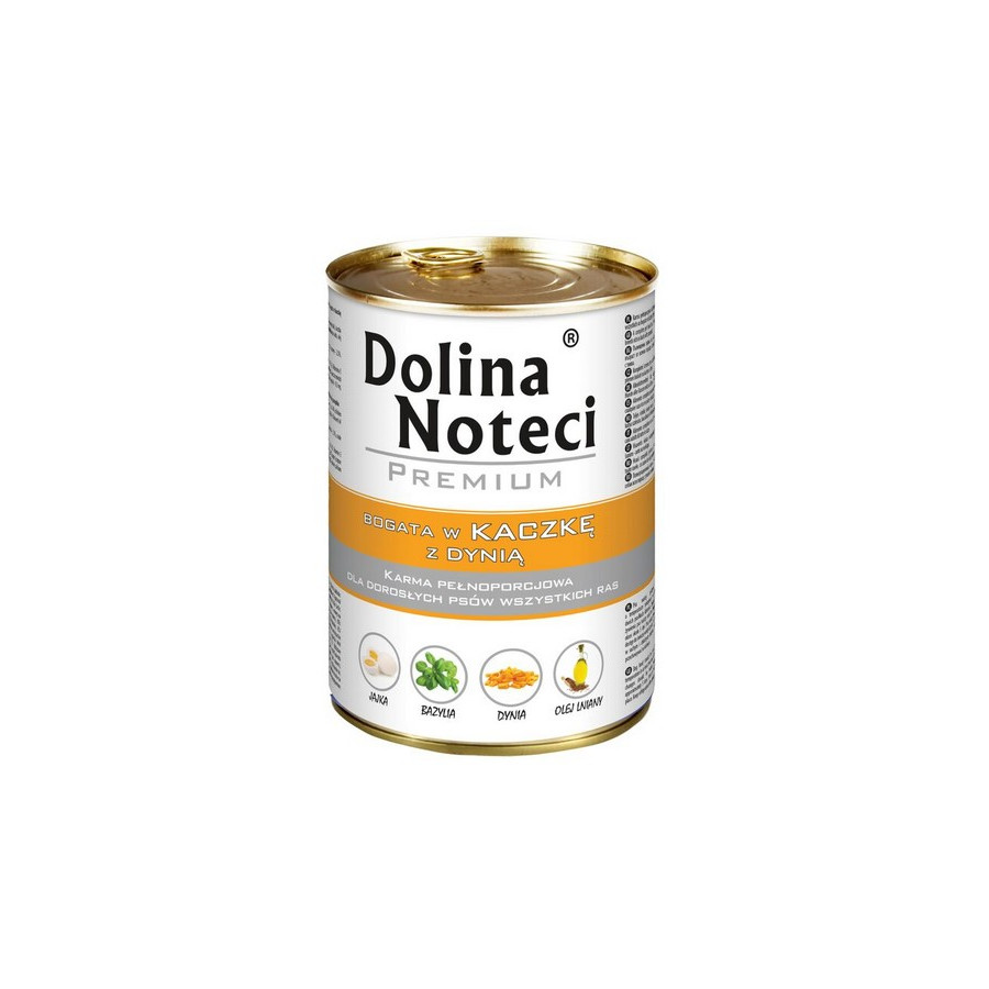 Dolina Noteci Premium Pies Kaczka i dynia puszka 400g