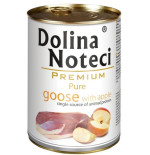 Dolina Noteci Premium Pies Pure Gęś i jabłko puszka 400g