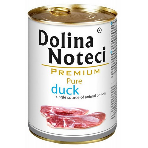 Dolina Noteci Premium Pies Pure Kaczka puszka 400g