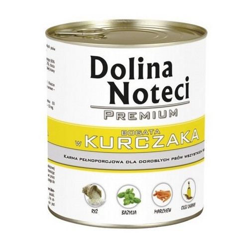 Dolina Noteci Premium Pies Kurczak puszka 800g