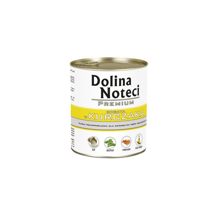 Dolina Noteci Premium Pies Kurczak puszka 800g