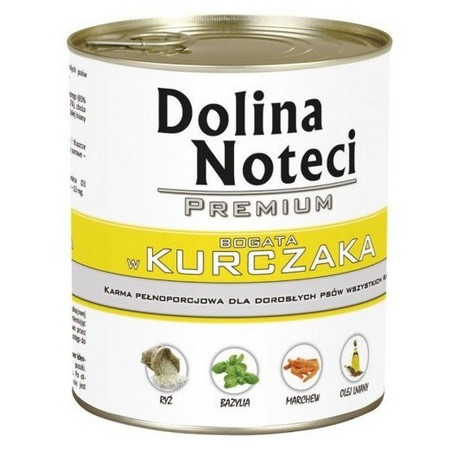 Dolina Noteci Premium Pies Kurczak puszka 800g