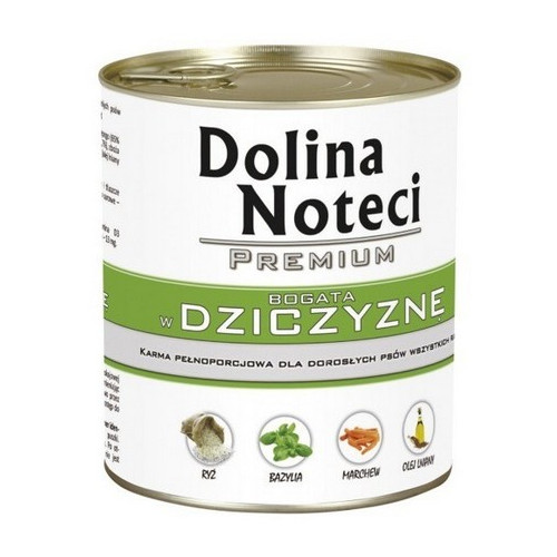 Dolina Noteci Premium Pies Dziczyzna puszka 800g