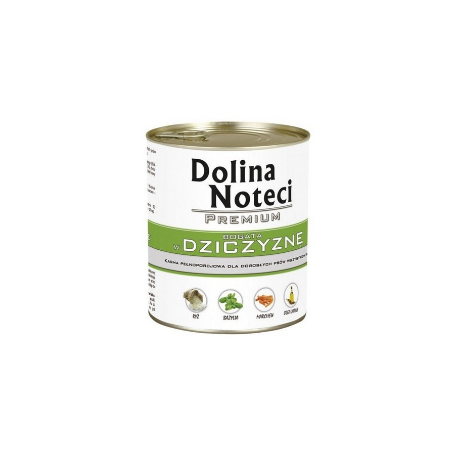 Dolina Noteci Premium Pies Dziczyzna puszka 800g