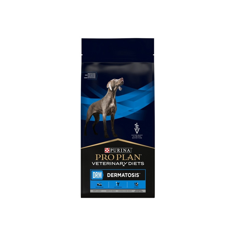 Purina Veterinary Diets DRM DeRM Canine Fromula 12kg