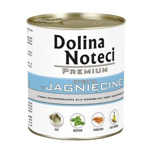 Dolina Noteci Premium Pies Jagnięcina puszka 800g