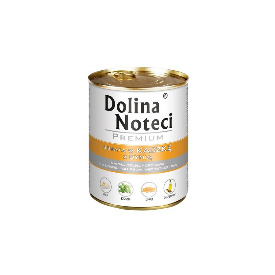 Dolina Noteci Premium Pies Kaczka i dynia puszka 800g