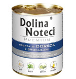 Dolina Noteci Premium Pies Dorsz i brokuły puszka 800g