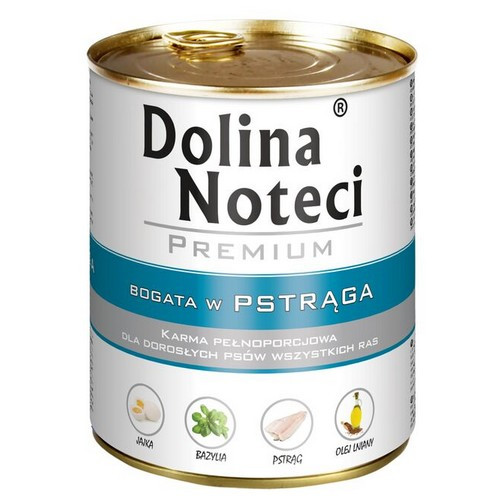 Dolina Noteci Premium Pies Pstrąg puszka 800g