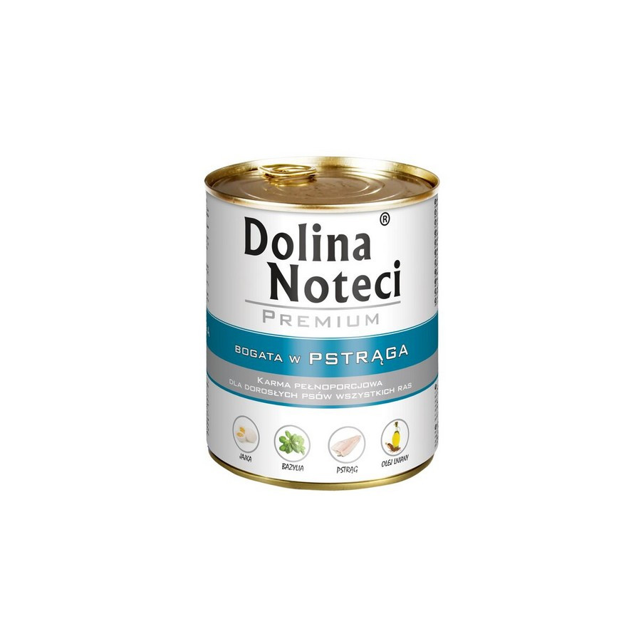 Dolina Noteci Premium Pies Pstrąg puszka 800g