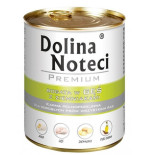 Dolina Noteci Premium Pies Gęś i ziemniaki puszka 800g