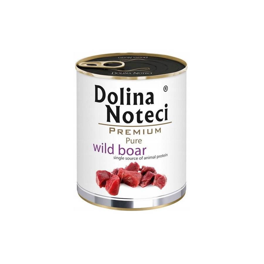 Dolina Noteci Premium Pies Pure Dzik puszka 800g