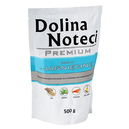 Dolina Noteci Premium Pies Jagnięcina saszetka 500g