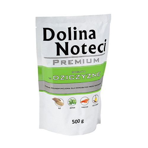 Dolina Noteci Premium Pies Dziczyzna saszetka 500g