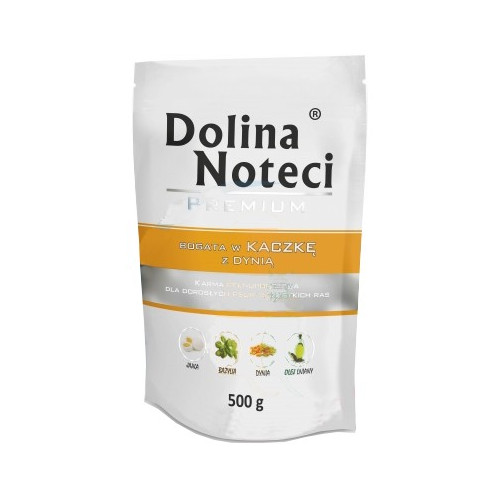 Dolina Noteci Premium Pies Kaczka i dynia saszetka 500g