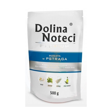 Dolina Noteci Premium Pies Pstrąg saszetka 500g