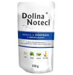 Dolina Noteci Premium Pies Dorsz z brokułami saszetka 150g