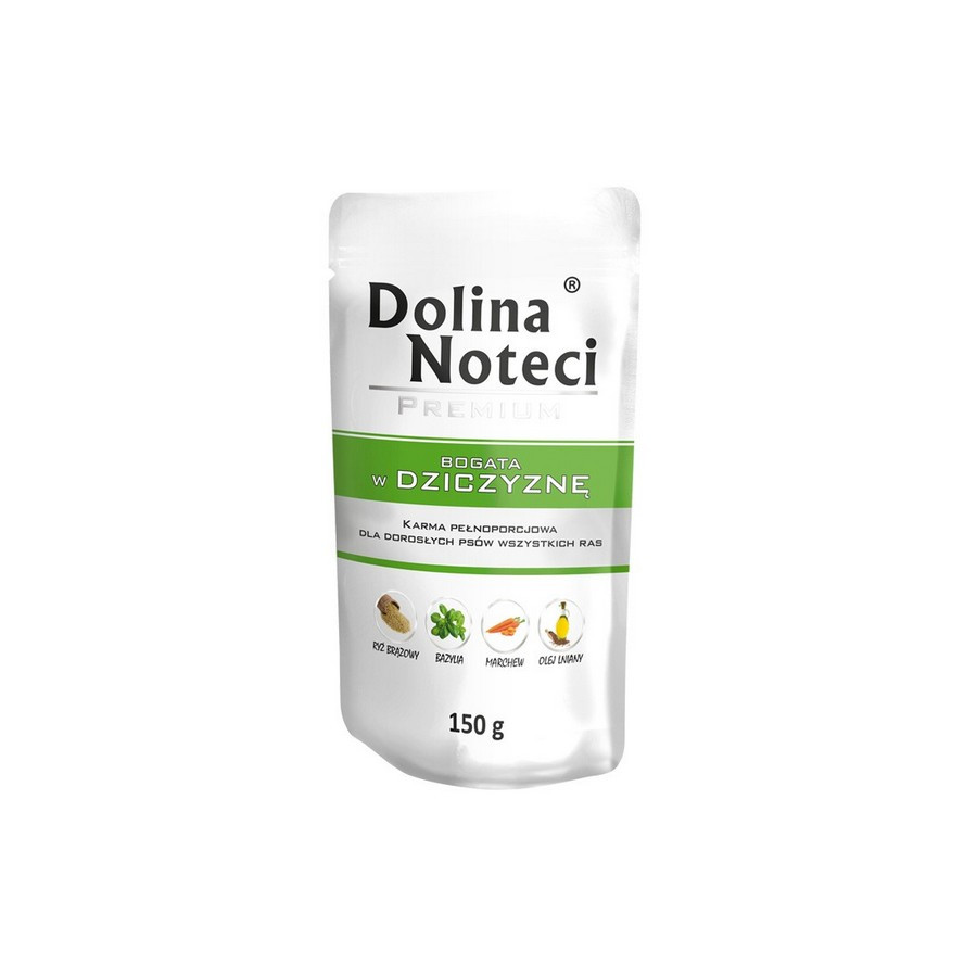 Dolina Noteci Premium Pies Dziczyzna saszetka 150g