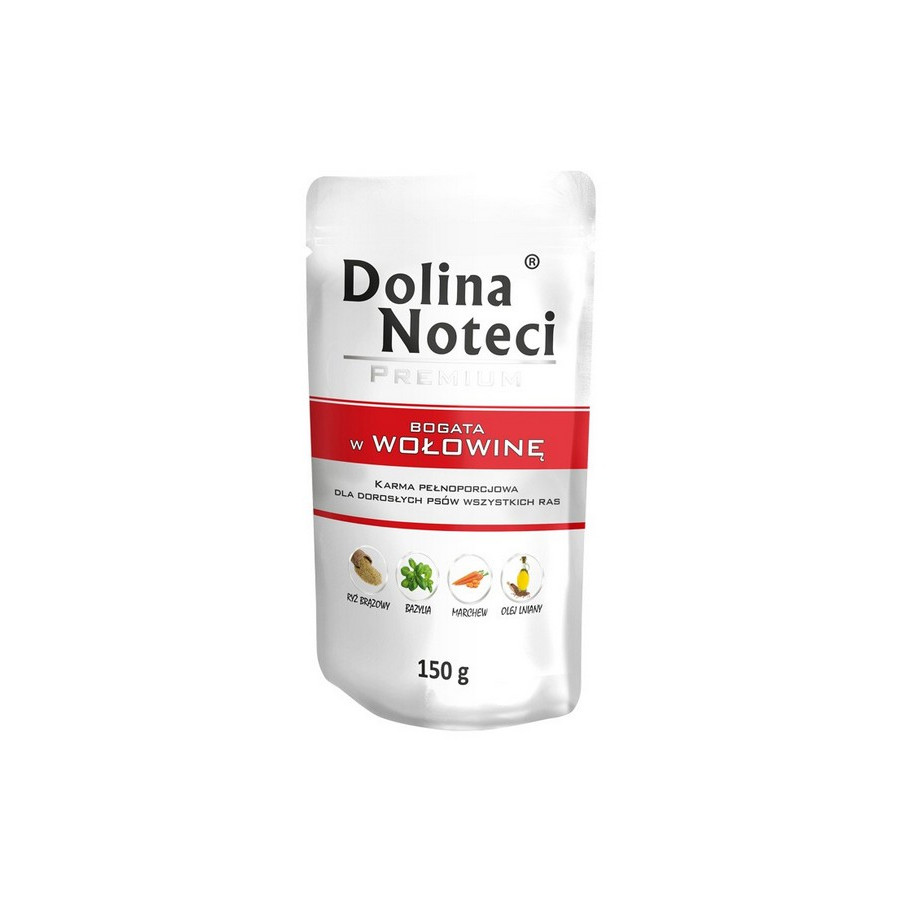 Dolina Noteci Premium Pies Wołowina saszetka 150g