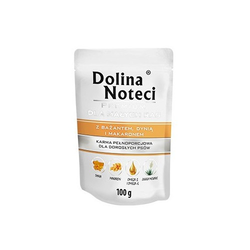 Dolina Noteci Premium Pies Bażant, dynia i makaron saszetka 100g