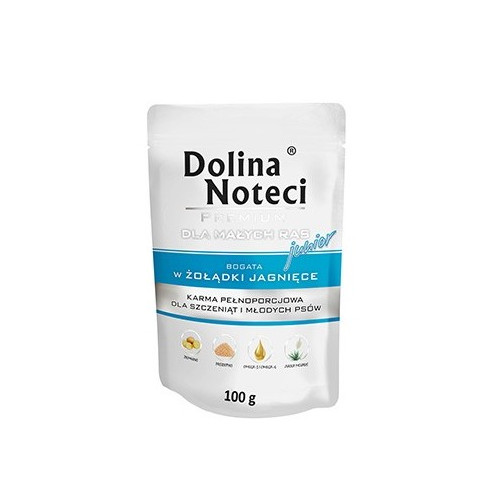 Dolina Noteci Premium Pies Junior Żołądki jagnięce saszetka 100g