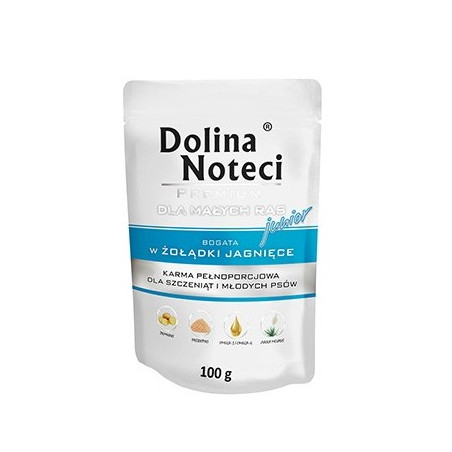 Dolina Noteci Premium Pies Junior Żołądki jagnięce saszetka 100g