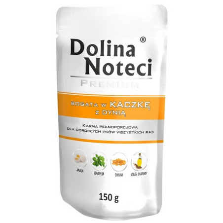 Dolina Noteci Premium Pies Kaczka i dynia saszetka 150g