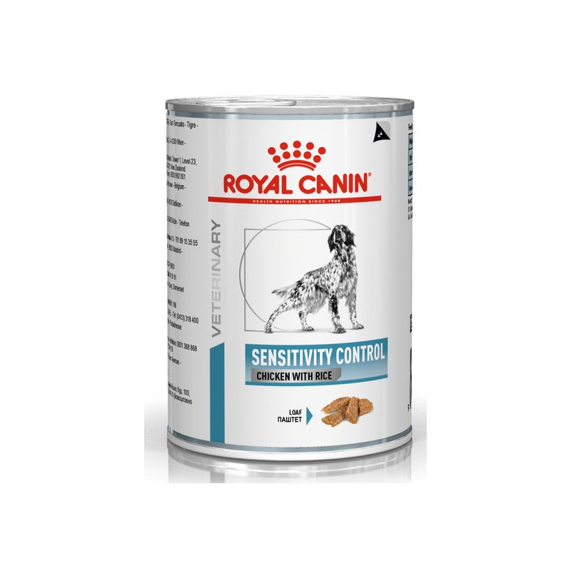 Royal Canin Veterinary Diet Canine Sensitivity Control kurczak i ryż puszka 410g