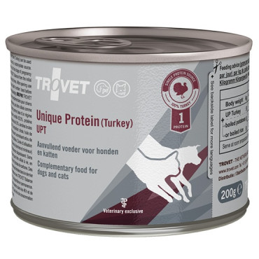 Trovet Unique Protein UPT Indyk dla psa i kota puszka 200g