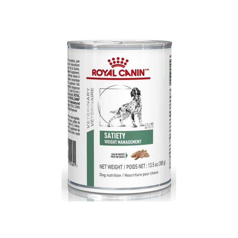 Royal Canin Veterinary Diet Canine Satiety Weight Management puszka 410g