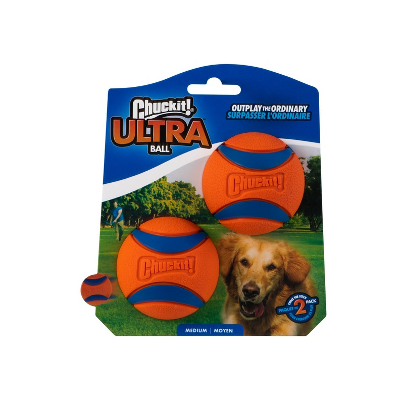 Chuckit! Ultra Ball Medium dwupak [17001]