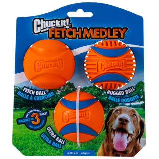 Chuckit! Fetch Medley III 3pak [47089D]