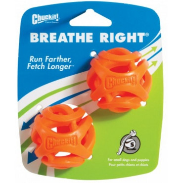 Chuckit! Breathe Right Ball Small 2pak [31931]