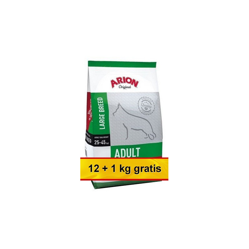 Arion Original Adult Large Lamb & Rice 13kg (12+1kg gratis)