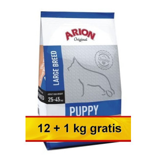 Arion Original Puppy Large Salmon & Rice 13kg (12+1kg gratis)