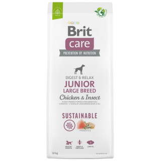 Brit Care Sustainable Junior Large Breed Chicken & Insect 12kg