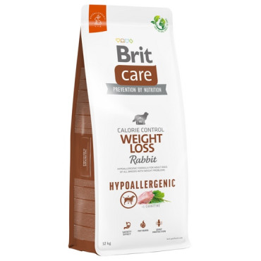 Brit Care Hypoallergenic Dog Weight Loss Rabbit 12kg