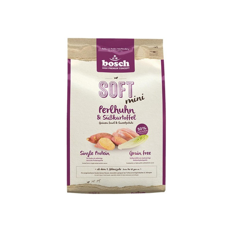 Bosch Soft Mini Perliczka & Bataty 1kg