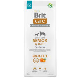 Brit Care Grain Free Senior & Light Salmon 12kg