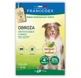 Francodex Obroża odstraszająca insekty duże psy powyżej 20kg 75cm [FR179173]