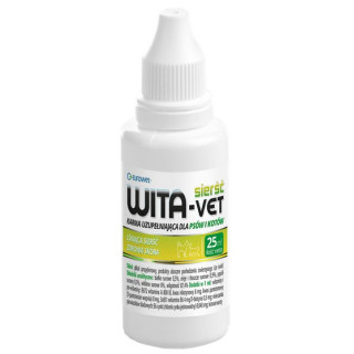 Wita-Vet Sierść krople 25ml