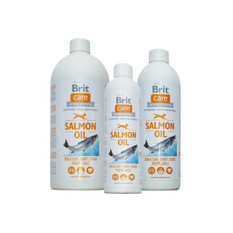 Brit Care Salmon Oil (100% olej z łososia) 1000 ml