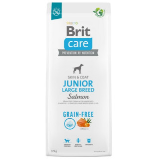 Brit Care Grain Free Junior Large Breed Salmon 12kg