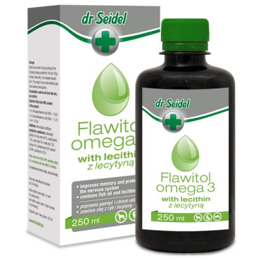 Dr Seidel Flawitol Omega 3 z lecytyną 250ml