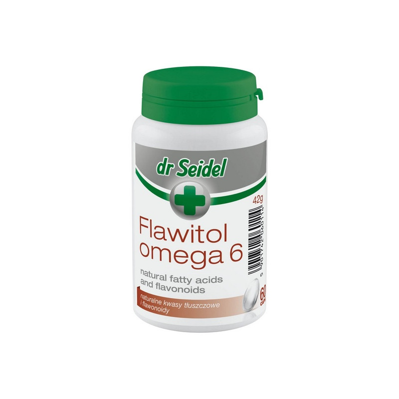 Dr Seidel Flawitol Omega 6 skóra i sierść - 60 kaps.