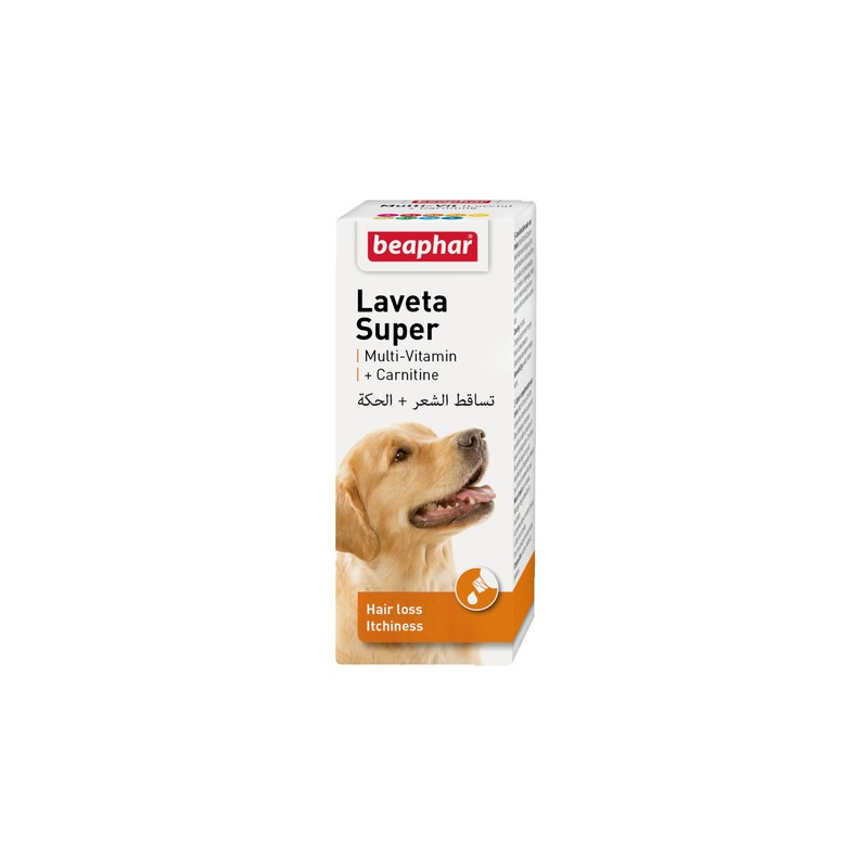 Beaphar Laveta Super Dog - preparat na sierść dla psa 50ml