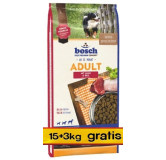 Bosch Adult Lamb & Rice 18kg (15+3kg)