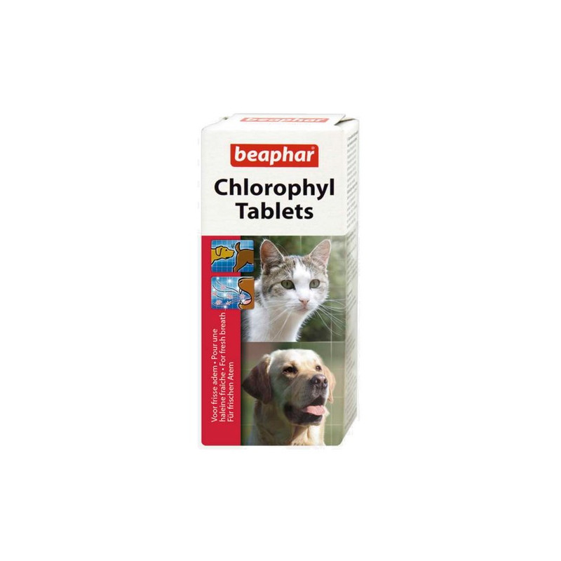 Beaphar Chlorophyl Tablets - preparat na czas cieczki/rui 30tabl.