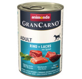 Animonda GranCarno Original Adult Lachs Spinat Łosoś + Szpinak puszka 400g